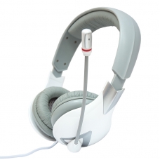 Гарнитура DIALOG ARIA HS-A40MV, белая, с регулятором громкости (1/24)